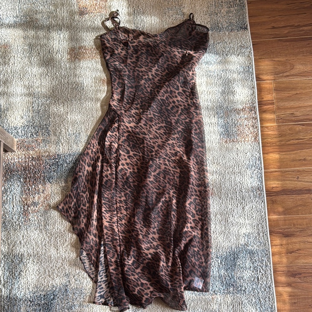 Bella Venice Leopard Print Women's Dress
